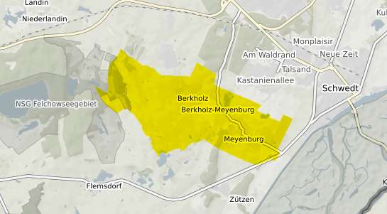 Immobilienpreisekarte Berkholz Meyenburg